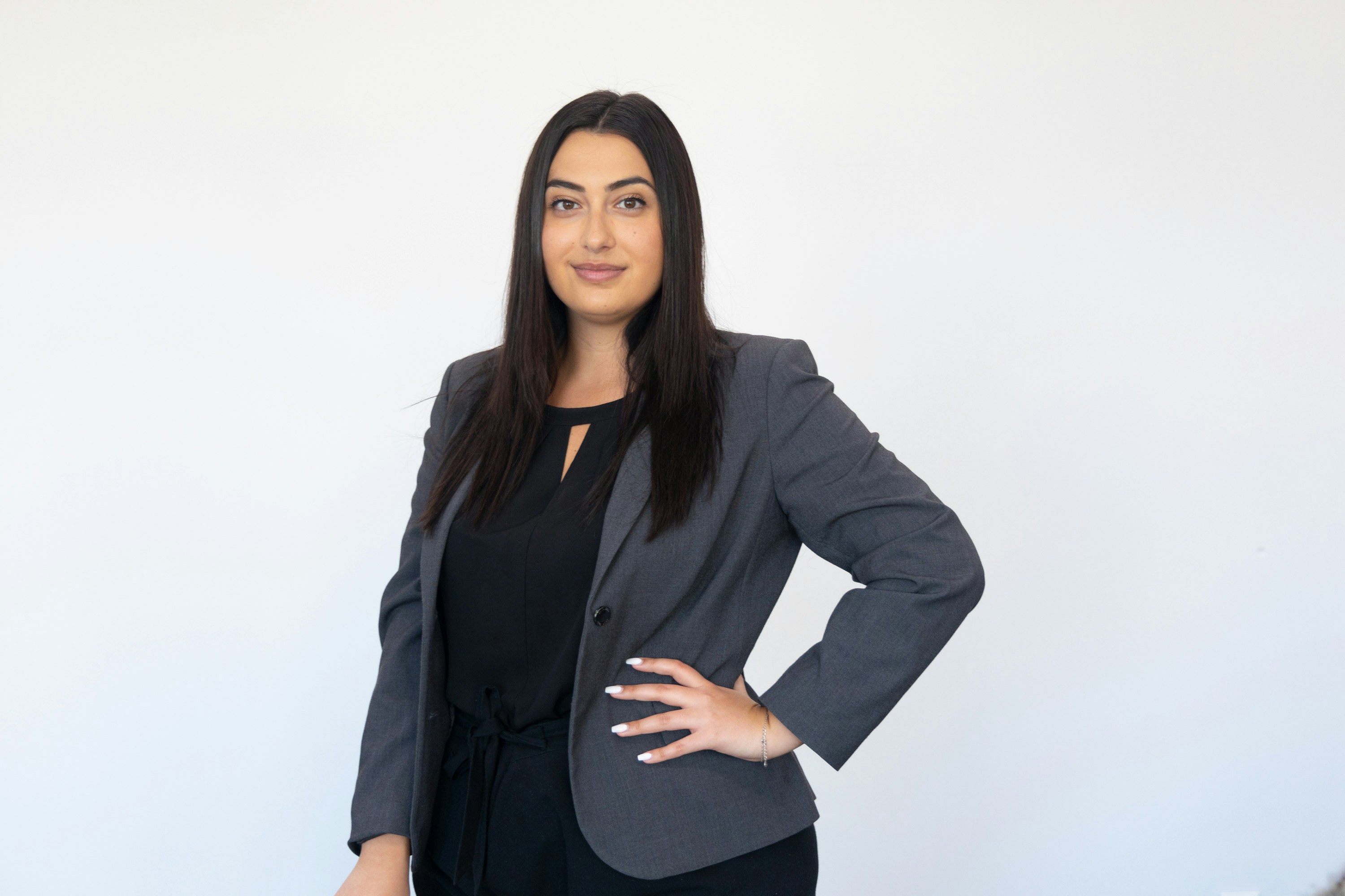 Confident Family Lawyer Woman Standing<br>